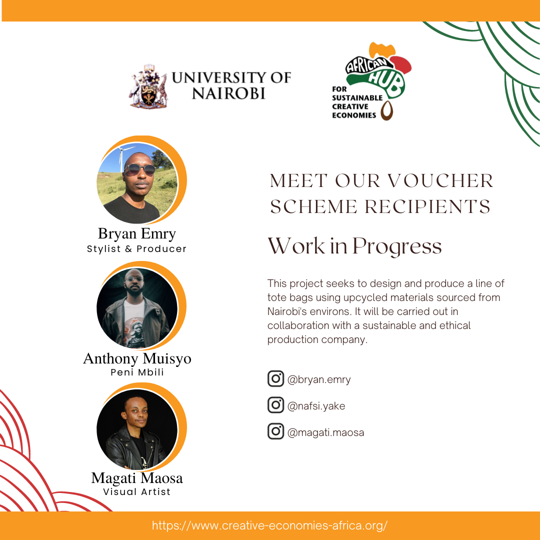 MEET THE NAIROBI HUB VOUCHER SCHEME RECIPIENTS: Work in Progress ...